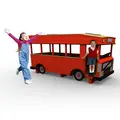 Buss L330 x B130 x H160 cm