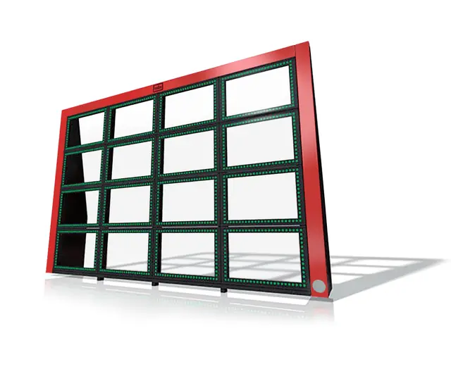 Sutu interaktiv ballvegg L325 x B80 x H238 cm 