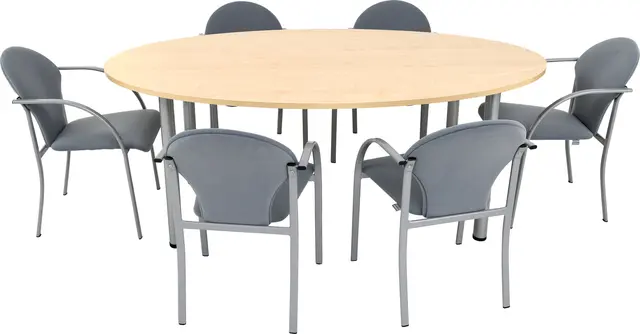 Møtebord med stoler 